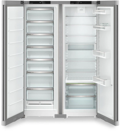 Холодильник Liebherr SRBsfe 5220+SFNsfe 5227 2-хкамерн. серебристый
