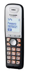 Трубка доп. Dect Panasonic KX-WT115RU черный для KX-TDA/TDE/NCP