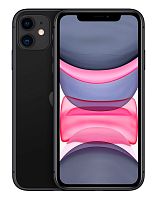 Смартфон Apple A2221 iPhone 11 64Gb черный моноблок 3G 4G 6.1" iPhone iOS 15 12Mpix 802.11 a/b/g/n/ac/ax NFC GPS