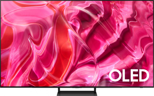 Телевизор QLED Samsung 55" QE55S90CAUXCE белый 4K Ultra HD 120Hz DVB-T2 DVB-C DVB-S2 USB WiFi Smart TV (RUS)