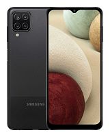 Смартфон Samsung SM-A127F Galaxy A12 32Gb 3Gb черный моноблок 3G 4G 2Sim 6.5" 720x1600 Android 10 48Mpix 802.11 b/g/n NFC GPS GSM900/1800 GSM1900 TouchSc microSD max1024Gb