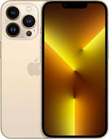 Смартфон Apple A2483 iPhone 13 Pro 256Gb 6Gb золотой моноблок 3G 4G 2Sim 6.1" 1170x2532 iPhone iOS 15 12Mpix 802.11 a/b/g/n/ac/ax NFC GPS GSM900/1800 GSM1900 TouchSc Ptotect
