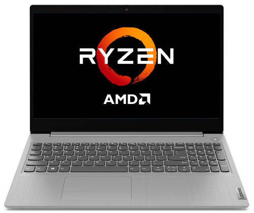 Ноутбук Lenovo IdeaPad 3 15ARE05 Ryzen 3 4300U 4Gb SSD256Gb AMD Radeon 15.6" WVA FHD (1920x1080) Windows 10 grey WiFi BT Cam