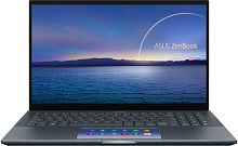 Ноутбук Asus Zenbook Pro UX535LI-H2171T Core i7 10870H 16Gb SSD512Gb NVIDIA GeForce GTX 1650 Ti 4Gb 15.6" OLED Touch UHD (3840x2160) Windows 10 grey WiFi BT Cam Bag