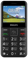 Мобильный телефон Philips E207 Xenium 32Mb черный моноблок 2Sim 2.31" 240x320 Nucleus 0.08Mpix GPS GSM900/1800 GSM1900 Ptotect FM A-GPS microSD max32Gb