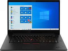 Ноутбук Lenovo ThinkPad X1 Extreme G3 T Core i9 10885H 32Gb SSD1Tb NVIDIA GeForce GTX 1650 Ti MAX Q 4Gb 15.6" OLED Touch UHD (3840x2160) Windows 10 4G Professional black WiFi BT Cam