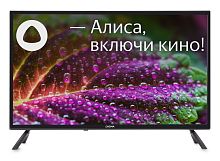 Телевизор LED Digma 32" DM-LED32SBB31 Яндекс.ТВ черный HD 60Hz DVB-T DVB-T2 DVB-C DVB-S DVB-S2 USB WiFi Smart TV