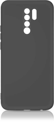 Чехол (клип-кейс) DF для Xiaomi Redmi 9 xiOriginal-12 черный (DF XIORIGINAL-12 (BLACK))