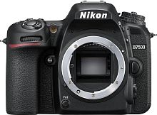 Зеркальный Фотоаппарат Nikon D7500 черный 20.9Mpix 3.15" 4K 4K SDXC Li-ion (без объектива)