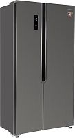 Холодильник Weissgauff WSBS 500 NFX Inverter нержавеющая сталь (двухкамерный)