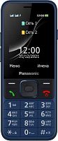 Мобильный телефон Panasonic TF200 32Mb синий моноблок 2Sim 2.4" 240x320 0.3Mpix GSM900/1800 MP3 FM microSD max32Gb