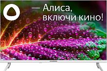 Телевизор LED Starwind 32" SW-LED32SG311 Яндекс.ТВ Frameless белый HD 60Hz DVB-T DVB-T2 DVB-C DVB-S DVB-S2 USB Smart TV