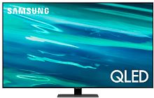 Телевизор QLED Samsung 55" QE55Q80AAUXRU Series 8 черненое серебро 4K Ultra HD 120Hz DVB-T2 DVB-C DVB-S2 WiFi Smart TV (RUS)