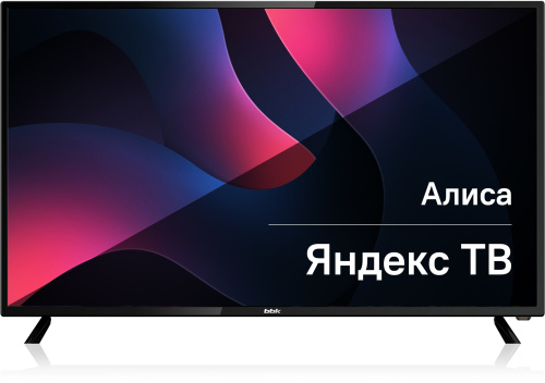 Телевизор LED BBK 42.5" 43LEX-8211/UTS2C (B) Яндекс.ТВ черный 4K Ultra HD 60Hz DVB-T2 DVB-C DVB-S2 USB WiFi Smart TV (RUS)