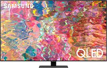 Телевизор QLED Samsung 65" QE65Q80BAUXCE Series 8 темно-серебристый 4K Ultra HD 120Hz DVB-T2 DVB-C DVB-S2 WiFi Smart TV (RUS)