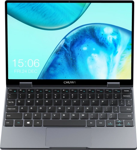 Ноутбук Chuwi MiniBook X N100 12Gb SSD512Gb Intel UHD Graphics 10.51" IPS Touch WQXGA (1920x1200) Windows 11 Home grey WiFi BT Cam 3800mAh (1746362)