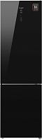 Холодильник Weissgauff WRK 2000 D Full NoFrost Inverter Black Glass 2-хкамерн. черное стекло