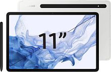 Планшет Samsung Galaxy Tab S8 SM-X706B Snapdragon 898 2.99 8C RAM8Gb ROM128Gb 11" TFT 2560x1600 3G 4G ДА Android 12 серебристый 13Mpix 12Mpix BT GPS WiFi Touch microSD 1Tb 8000mAh