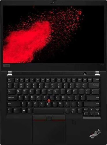 Ноутбук Lenovo ThinkPad P14s AMD Ryzen 7 Pro 4750U 32Gb SSD512Gb AMD Radeon Vega 2Gb 14" IPS FHD (1920x1080) Windows 10 Professional 64 black Cam