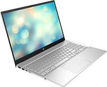 Ноутбук HP Pavilion 15-eg0067ur Core i5 1135G7 8Gb SSD512Gb NVIDIA GeForce MX350 2Gb 15.6" IPS FHD (1920x1080) Free DOS silver WiFi BT Cam
