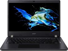 Ноутбук Acer TravelMate P2 TMP214-52-38T5 Core i3 10110U 4Gb SSD256Gb Intel UHD Graphics 14" TN FHD (1920x1080) Windows 10 Professional black WiFi BT Cam
