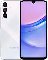 Смартфон Samsung SM-A155F Galaxy A15 128Gb 6Gb голубой моноблок 3G 4G 2Sim 6.5" 1080x2340 Android 14 50Mpix 802.11 a/b/g/n/ac NFC GPS GSM900/1800 GSM1900 TouchSc Micro SD max1024Gb