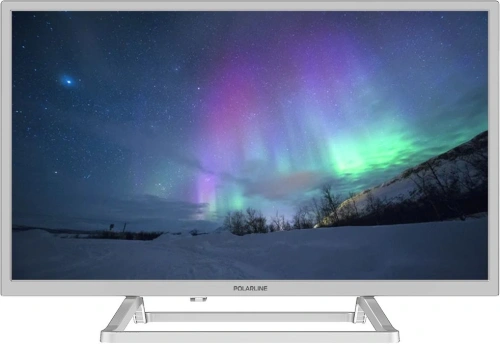 Телевизор LED PolarLine 24" 24PL52TC белый HD 60Hz DVB-T DVB-T2 DVB-C DVB-S2 (RUS)