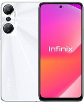 Смартфон Infinix X6826B Hot 20 128Gb 6Gb FM белый моноблок 3G 4G 2Sim 6.82" 720x1640 Android 12 50Mpix 802.11 a/b/g/n/ac GPS GSM900/1800 GSM1900 TouchSc FM microSD