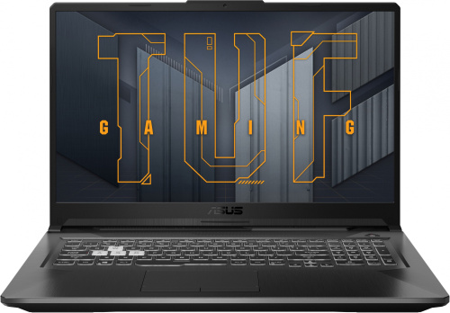 Ноутбук Asus TUF Gaming F17 FX706HC-HX007 Core i5 11400H 16Gb SSD512Gb NVIDIA GeForce RTX 3050 4Gb 17.3" IPS FHD (1920x1080) noOS grey WiFi BT Cam