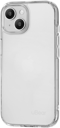 Чехол (клип-кейс) uBear для Apple iPhone 15 Real Case прозрачный (CS248TT61RL-I23)