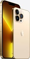 Смартфон Apple A2484 iPhone 13 Pro Max 256Gb 6Gb золотой моноблок 3G 4G 2Sim 6.7" 1284x2778 iPhone iOS 15 12Mpix 802.11 a/b/g/n/ac/ax NFC GPS GSM900/1800 GSM1900 TouchSc Ptotect