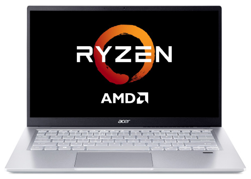 Ультрабук Acer Swift 3 SF314-43-R0BS Ryzen 3 5300U 8Gb SSD256Gb AMD Radeon 14" IPS FHD (1920x1080) Windows 10 silver WiFi BT Cam