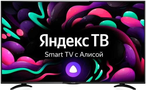 Телевизор LED Yuno 55" ULX-55UTCS3234 Яндекс.ТВ черный Ultra HD 50Hz DVB-T2 DVB-C DVB-S2 USB WiFi Smart TV (RUS)