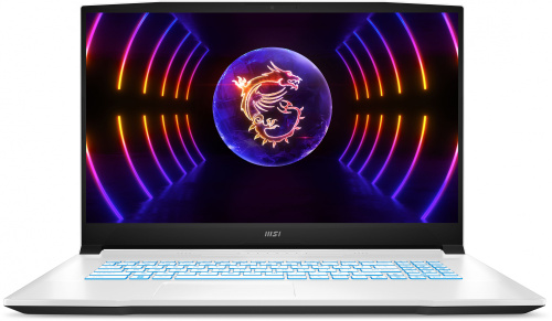 Ноутбук MSI Sword 17 A12VF-812XRU Core i5 12450H 16Gb SSD512Gb NVIDIA GeForce RTX4060 8Gb 17.3" IPS FHD (1920x1080) Free DOS white WiFi BT Cam (9S7-17L522-812)