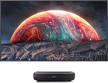 Телевизор Laser Hisense 100" Laser TV 100L9H черный 4K Ultra HD 60Hz DVB-T DVB-T2 DVB-C DVB-S DVB-S2 USB WiFi Smart TV