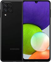 Смартфон Samsung SM-A225F Galaxy A22 128Gb 4Gb черный моноблок 3G 4G 6.4" 720x1600 Android 11 48Mpix 802.11 a/b/g/n/ac NFC GPS GSM900/1800 GSM1900 TouchSc