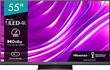 Телевизор QLED Hisense 55" 55U8HQ черный Ultra HD 120Hz DVB-T DVB-T2 DVB-C DVB-S DVB-S2 USB WiFi Smart TV (RUS)