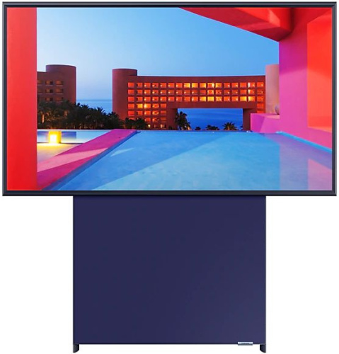 Телевизор QLED Samsung 43" QE43LS05TAUXRU The Sero темно-синий Ultra HD 50Hz DVB-T2 DVB-C DVB-S2 USB WiFi Smart TV (RUS)