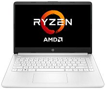 Ноутбук HP 14s-fq0032ur Ryzen 3 3250U 8Gb SSD256Gb AMD Radeon 14" IPS FHD (1920x1080) Windows 10 Home white WiFi BT Cam
