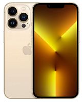 Смартфон Apple A2643 iPhone 13 Pro Max 128Gb 6Gb золотой моноблок 3G 4G 2Sim 6.7" 1284x2778 iPhone iOS 15 12Mpix 802.11 a/b/g/n/ac/ax NFC GPS GSM900/1800 GSM1900 TouchSc Ptotect
