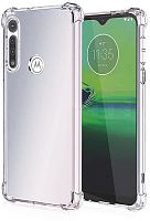 Чехол (клип-кейс) Motorola для Motorola G8 Plus Brosco прозрачный (MOTO-G8P-HARD-TPU)