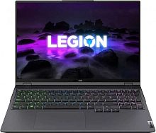 Ноутбук Lenovo Legion 5 Pro 16ACH6H Ryzen 5 5600H 16Gb SSD512Gb NVIDIA GeForce RTX 3060 6Gb 16" IPS WQXGA (2560x1600) Windows 11 grey WiFi BT Cam