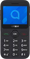 Мобильный телефон Alcatel 2020X серебристый моноблок 1Sim 2.4" 240x320 Thread-X 2Mpix GSM900/1800 GSM1900 FM microSD max32Gb
