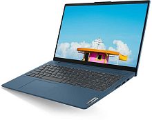 Ноутбук Lenovo IdeaPad 5 15ITL05 Core i7 1165G7 16Gb SSD512Gb Intel Iris Xe graphics 15.6" IPS FHD (1920x1080) Windows 10 blue WiFi BT Cam