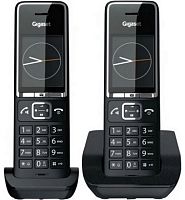 Р/Телефон Dect Gigaset 550 DUO RUS черный (труб. в компл.:2шт) АОН