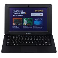 Ноутбук Digma EVE 10 C300 Celeron N3350 3Gb eMMC32Gb Intel HD Graphics 500 10.1" IPS HD (1280x800) Windows 10 Home Single Language 64 black WiFi BT Cam 2500mAh