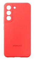 Чехол (клип-кейс) Samsung для Samsung Galaxy S22 Silicone Cover красный (EF-PS901TPEGRU)