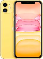 Смартфон Apple A2221 iPhone 11 128Gb желтый моноблок 3G 4G 6.1" iPhone iOS 15 12Mpix 802.11 a/b/g/n/ac/ax NFC GPS TouchSc