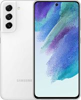 Смартфон Samsung SM-G990E Galaxy S21 FE 256Gb 8Gb белый моноблок 3G 4G 2Sim 6.4" 1080x2340 Android 12 12Mpix 802.11 a/b/g/n/ac/ax NFC GPS GSM900/1800 GSM1900 Ptotect A-GPS