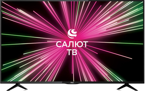 Телевизор LED BBK 50" 50LEX-8387/UTS2C Салют ТВ черный 4K Ultra HD 60Hz DVB-T2 DVB-C DVB-S2 USB WiFi Smart TV (RUS)